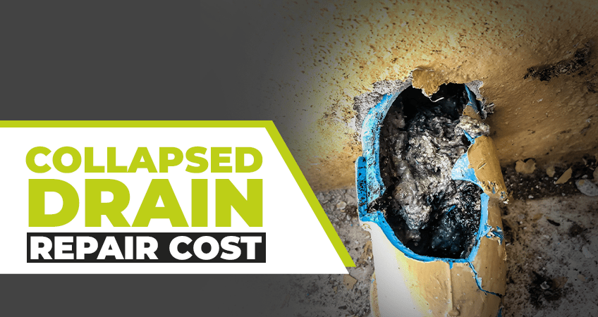 How Much does it Cost to Repair a Collapsed Drain?