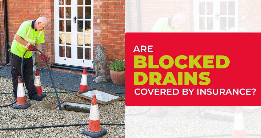 Are blocked drains covered by insurance?