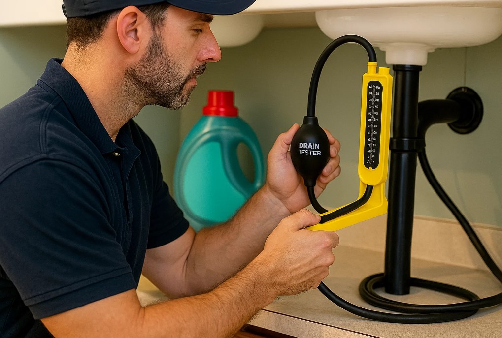 drain test process