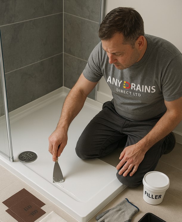 shower tray repair