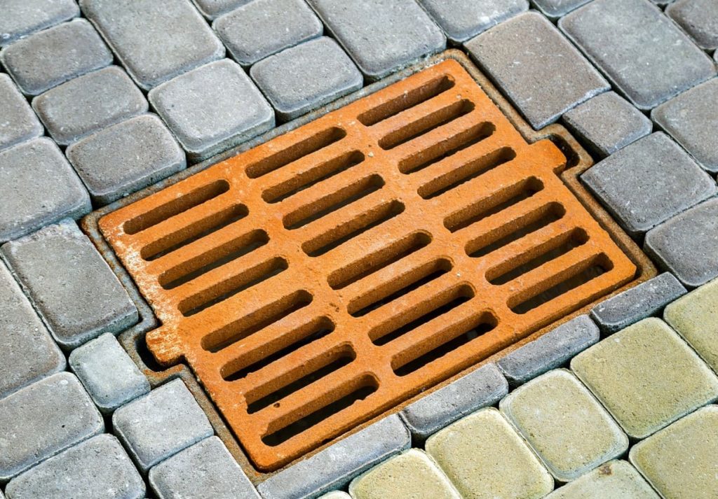 drainage gullies