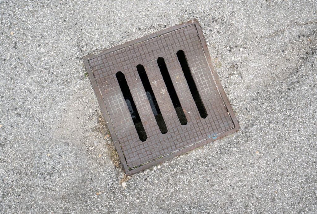 drain gullies 