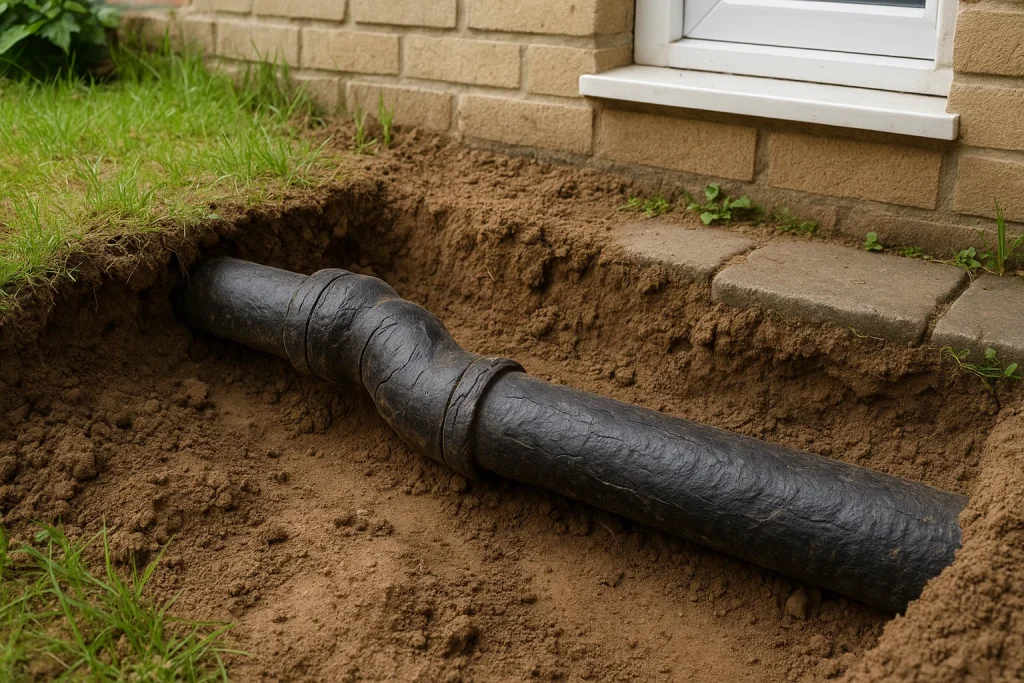 pitch fibre drain pipes