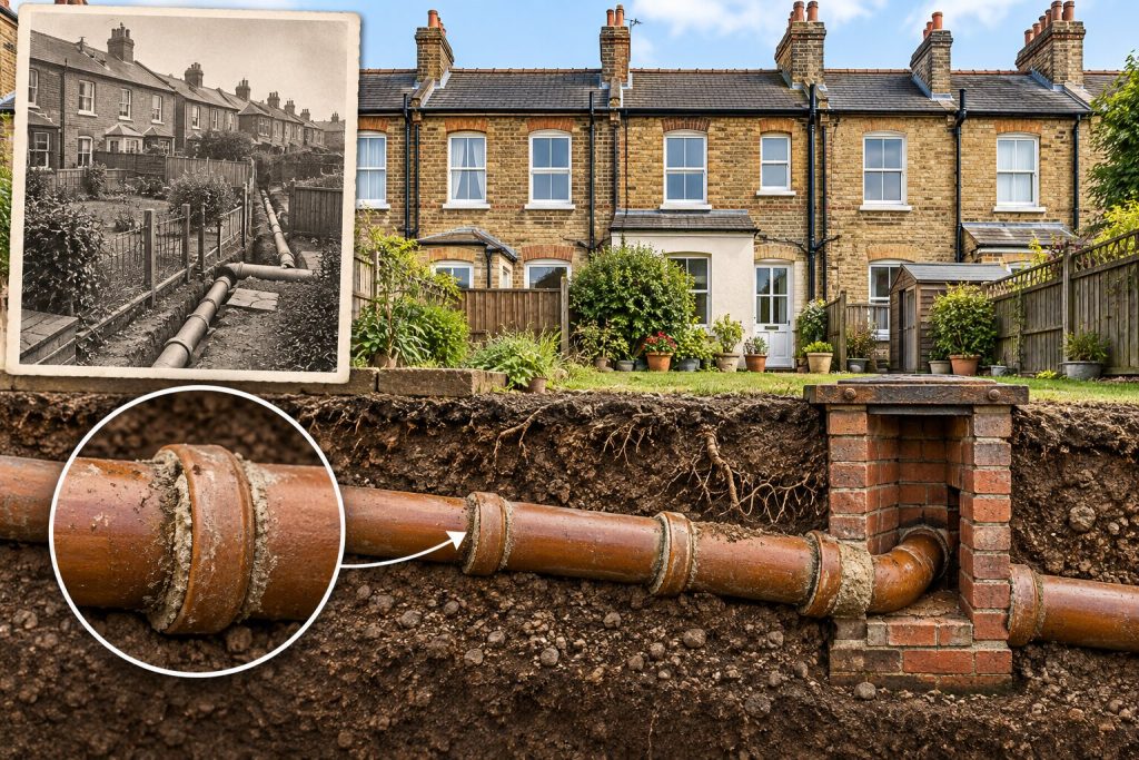 Victorian and Edwardian drainage system
